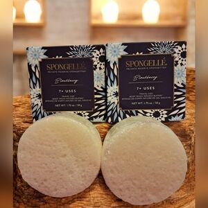 Spongelle - PRIVATE RESERVE Spongette Travel Buffer - BLACKBERRY (Set Of 2)